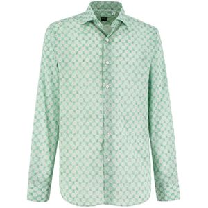 Fedeli, Heren, Overhemden, Veelkleurig, Maat: 5XL Katoen,