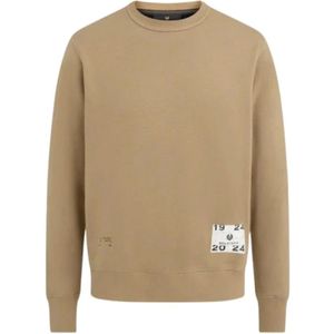 Belstaff, Heren, Sweatshirts & Hoodies, Beige, Maat: S Katoen,
