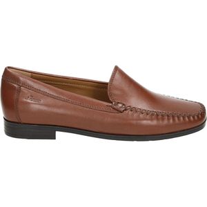 Sioux - Cognac Slip-On Loafers - Dames - Bruin - Leer