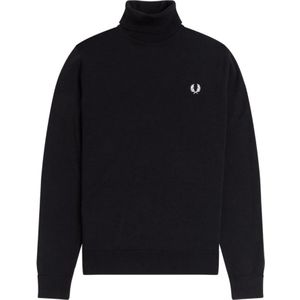 Fred Perry, Heren, Truien, Zwart, Maat: XL Katoen,