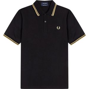Fred Perry, Heren, Tops, Zwart, Maat: XS Katoen,