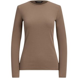 Ralph Lauren, Dames, Tops, Bruin, Maat: M