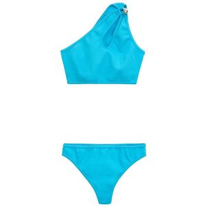 Bottega Veneta, Dames, Badkleding, Blauw, Maat: S Tweed,