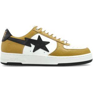 A Bathing Ape, Dames, Schoenen, Beige, Maat: 34 EU Leer,
