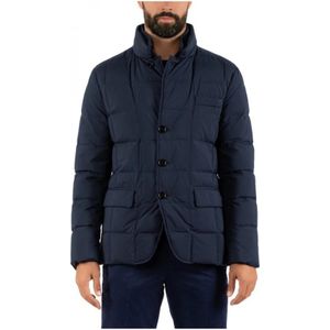 Fay, Heren, Jassen, Blauw, Maat: M