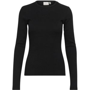 Gestuz, Dames, Tops, Zwart, Maat: L