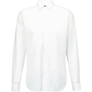 Corneliani, Heren, Overhemden, Wit, Maat: 3XL Katoen,