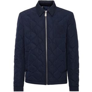 Billionaire, Heren, Jassen, Blauw, Maat: XL Nylon,