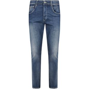 Dondup, Heren, Jeans, Blauw, Maat: W35 Katoen,