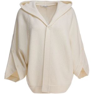 Max Mara, Dames, Truien, Wit, Maat: S Wol,