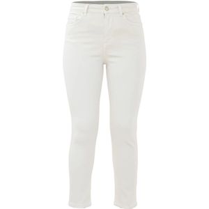 Kocca, Dames, Jeans, Wit, Maat: W24 Katoen,