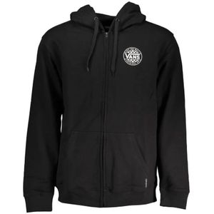 Vans, Heren, Sweatshirts & Hoodies, Zwart, Maat: L Katoen,