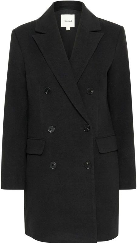 Soaked in Luxury - Mantel - Zwart - Dames - Oversized Blazer