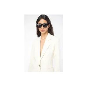 Pinko Blazers , White , Dames , Maat: M