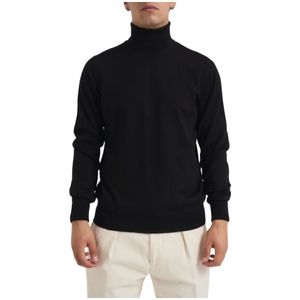 Alpha Studio, Heren, Truien, Zwart, Maat: L Wol,