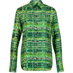 Ferragamo, Dames, Blouses & Shirts, Veelkleurig, Maat: 2XS Zijde,