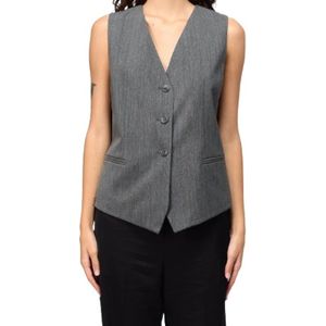 Twinset, Dames, Jassen, Grijs, Maat: M