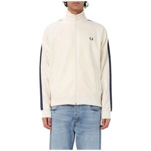 Fred Perry, Heren, Sweatshirts & Hoodies, Beige, Maat: XL