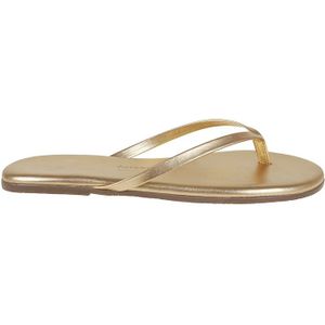 Tkees, Dames, Schoenen, Beige, Maat: 35 EU Leer,