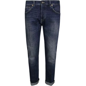 Dondup, Heren, Jeans, Blauw, Maat: W30 Denim,