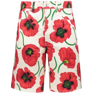 Kenzo, Heren, Korte broeken, Veelkleurig, Maat: W31 Katoen,