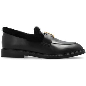 Chloé, Dames, Schoenen, Zwart, Maat: 35 EU Leer,