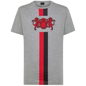 Billionaire, Heren, Tops, Grijs, Maat: XS Katoen,