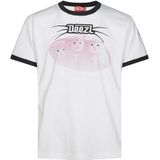 Diesel - Casual Katoenen T-Shirt - Wit - Heren