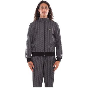 Lacoste, Heren, Sweatshirts & Hoodies, Zwart, Maat: S