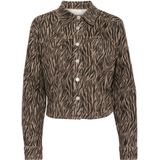 Kaffe - Denim Shirt Veer - Bruin - Overhemden