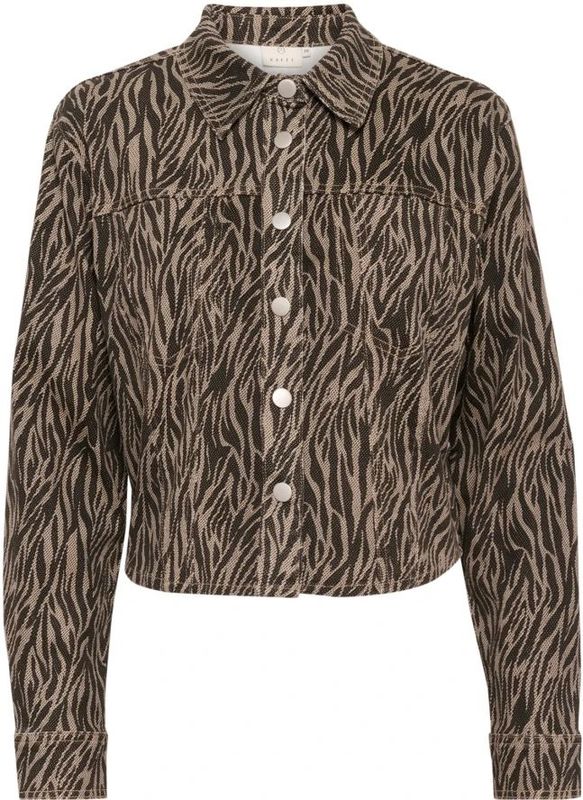 Kaffe - Denim Shirt Veer - Bruin - Overhemden