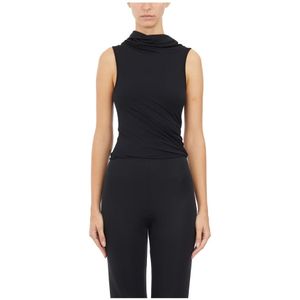 Rick Owens, Dames, Tops, Zwart, Maat: XS Jersey,