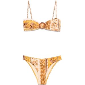 Zimmermann, Dames, Badkleding, Beige, Maat: M Zijde,