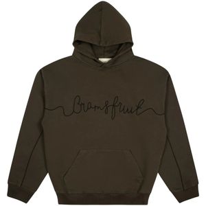 Bram's Fruit, Heren, Sweatshirts & Hoodies, Grijs, Maat: M Katoen,