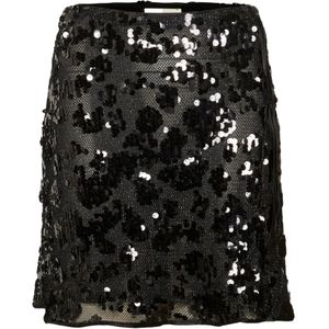 Soaked in Luxury, Dames, Rokken, Zwart, Maat: M