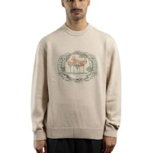 Drole de Monsieur, Heren, Sweatshirts & Hoodies, Beige, Maat: L