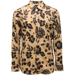 Paolo Pecora, Heren, Overhemden, Veelkleurig, Maat: L