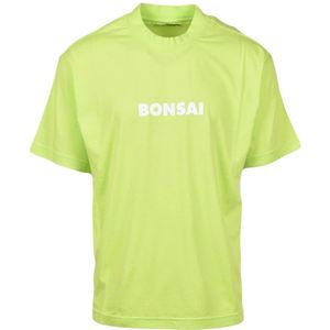 Bonsai, Heren, Tops, Groen, Maat: S Katoen,