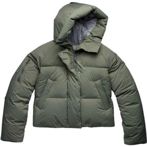 Canada Goose, Dames, Jassen, Groen, Maat: XS Fleece,