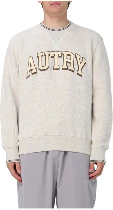 Autry, Heren, Sweatshirts & Hoodies, Grijs, Maat: 2XL