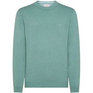 Sun68, Heren, Truien, Groen, Maat: L