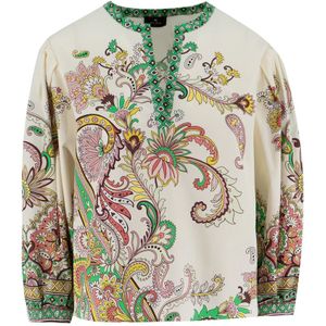 Etro - Katoenen Paisley Print Blouse - Veelkleurig