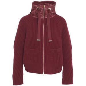 Herno, Dames, Truien, Rood, Maat: L Wol,