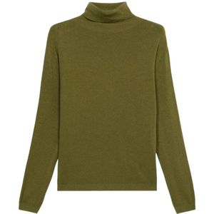 Oltre, Dames, Truien, Groen, Maat: S/M Viscose,