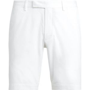 Polo Ralph Lauren - Slim Fit Chino Shorts - Wit - Katoen