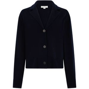 Vince, Dames, Truien, Blauw, Maat: L Wol,