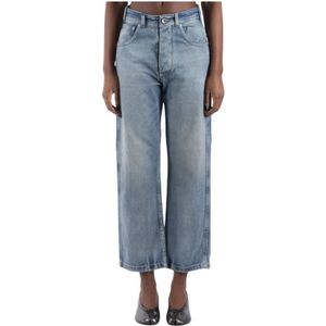 Maison Margiela, Dames, Jeans, Blauw, Maat: W27 Denim,