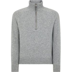 Tom Ford, Heren, Truien, Grijs, Maat: XL Kasjmier,