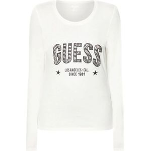Guess, Dames, Truien, Wit, Maat: L