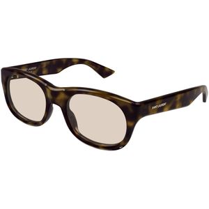 Saint Laurent - Romy - Zonnebril - Bruin - Acetaat - 56 MM
